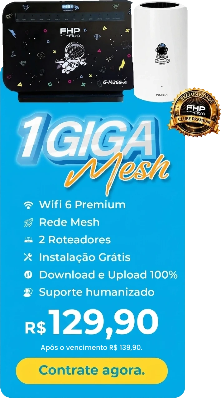 Plano 1 Giga Mesh — R$ 129,90